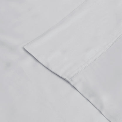 Superior 100% Rayon From Bamboo 300 Thread Count Solid 2 Piece Pillowcase Set -  Platinum