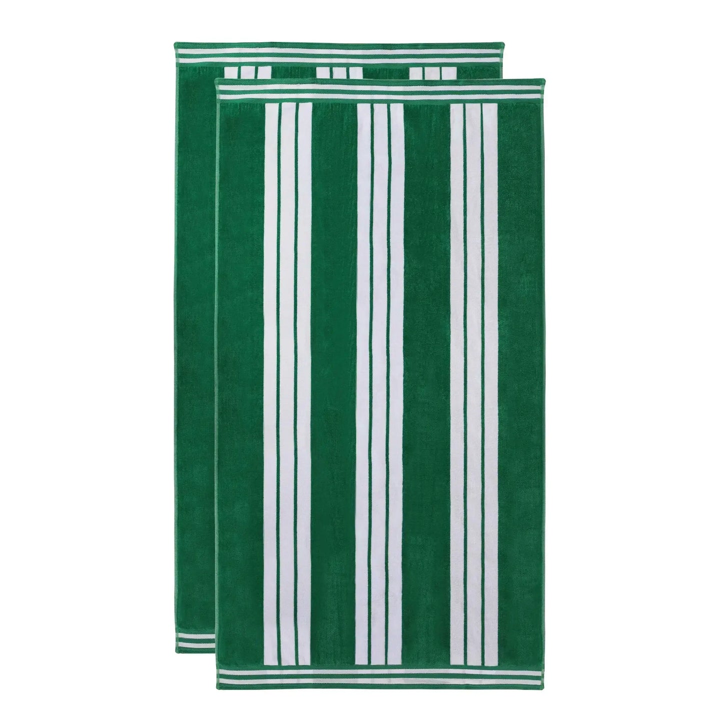 Cabana Stripe Oversized Cotton Beach Towel Set Of 2,4,6