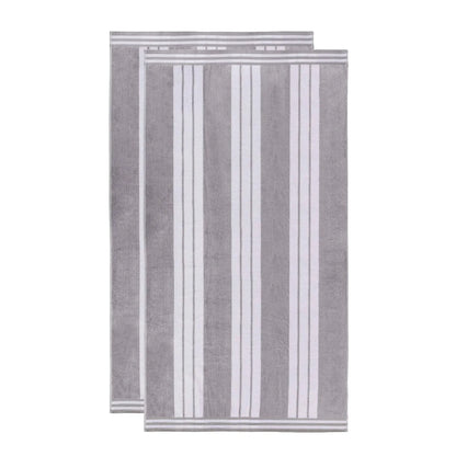 Cabana Stripe Oversized Cotton Beach Towel Set Of 2,4,6