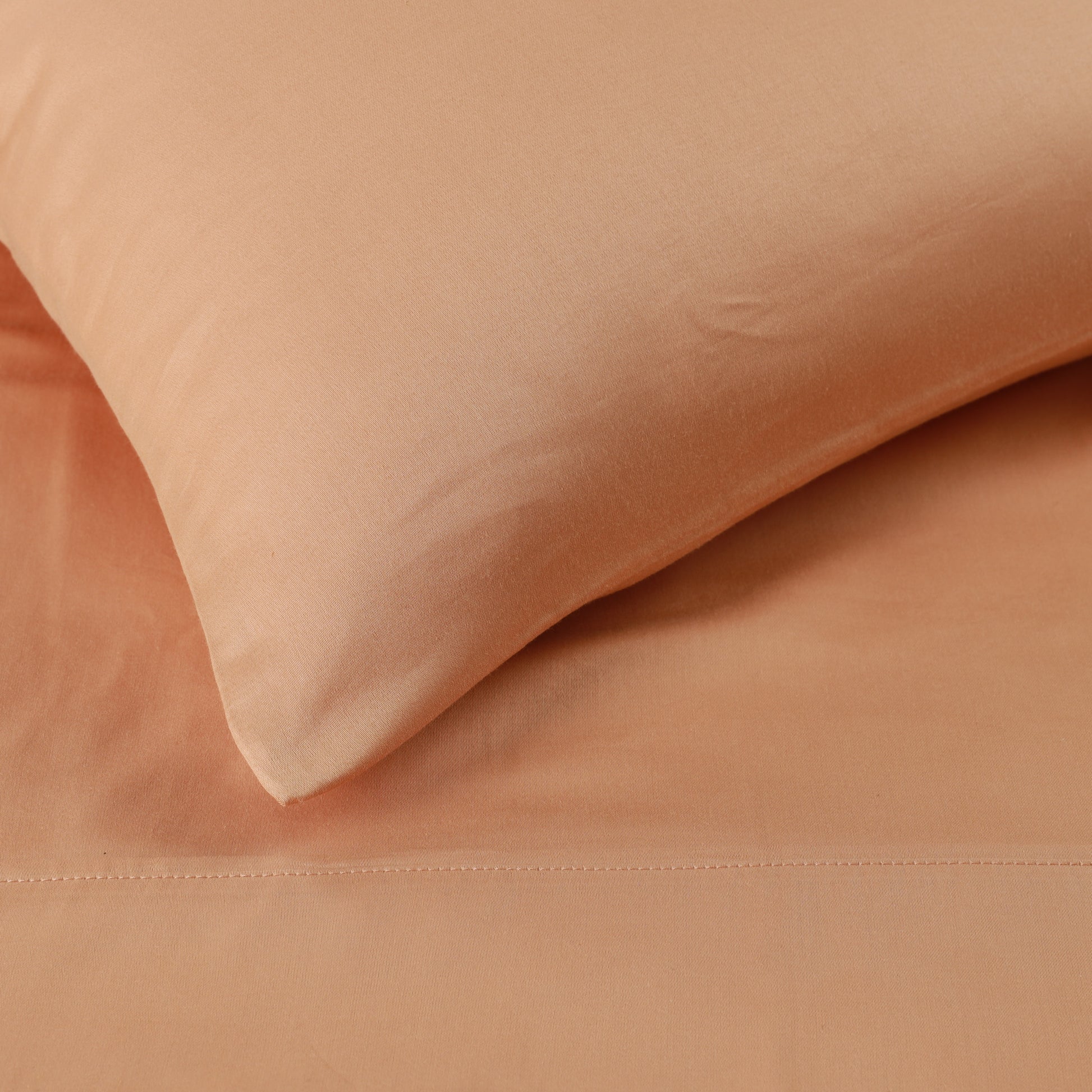 Egyptian Cotton 300 Thread Count Solid Deep Pocket Sheet Set - Beige