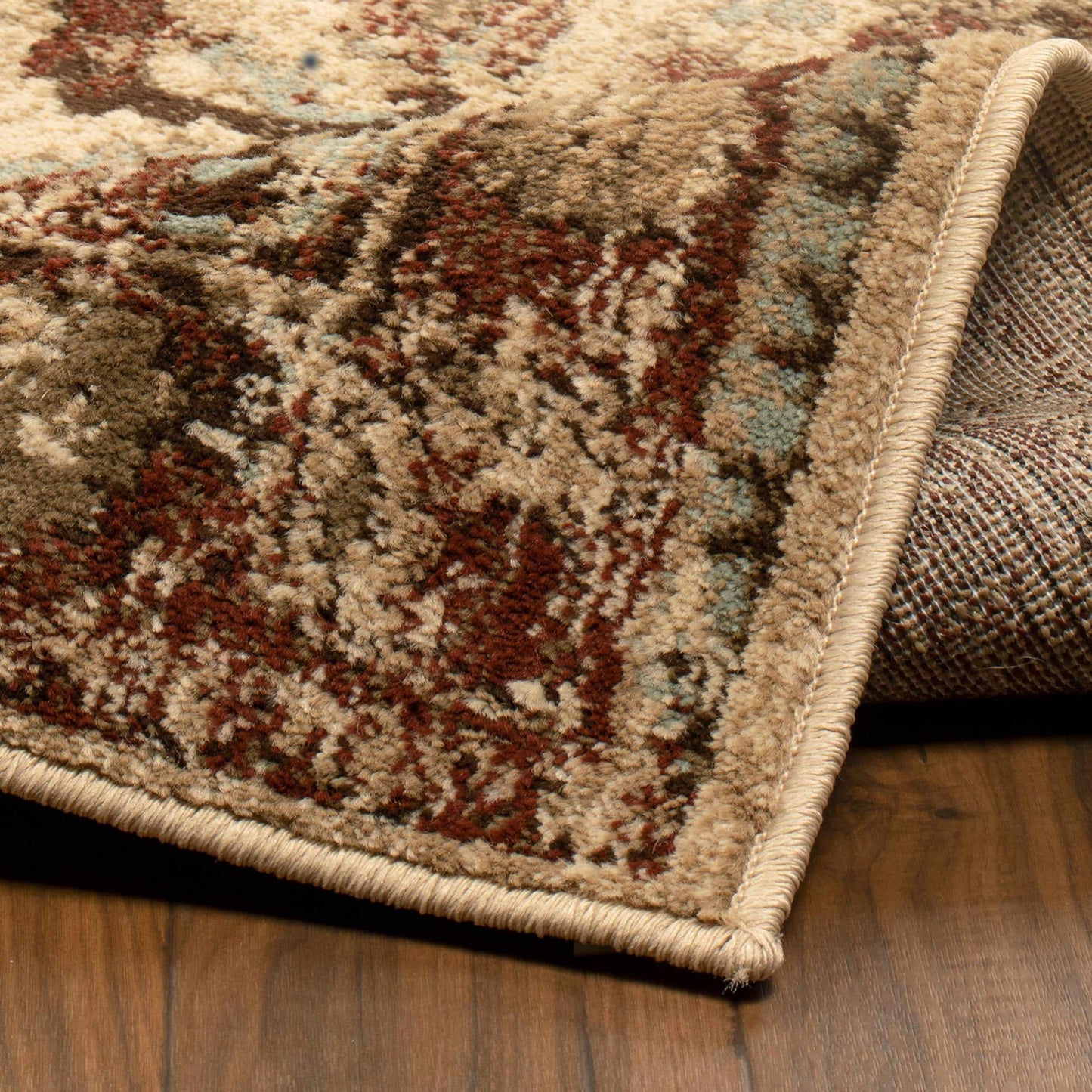  Superior Bennett Vintage Inspired Persian Faux Distressed Indoor Area Rug or Runner