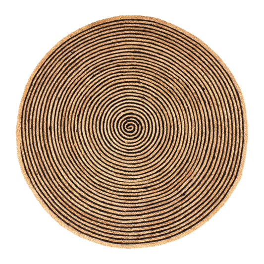 Braided Jute Reversible Round Indoor Outdoor Area Rug