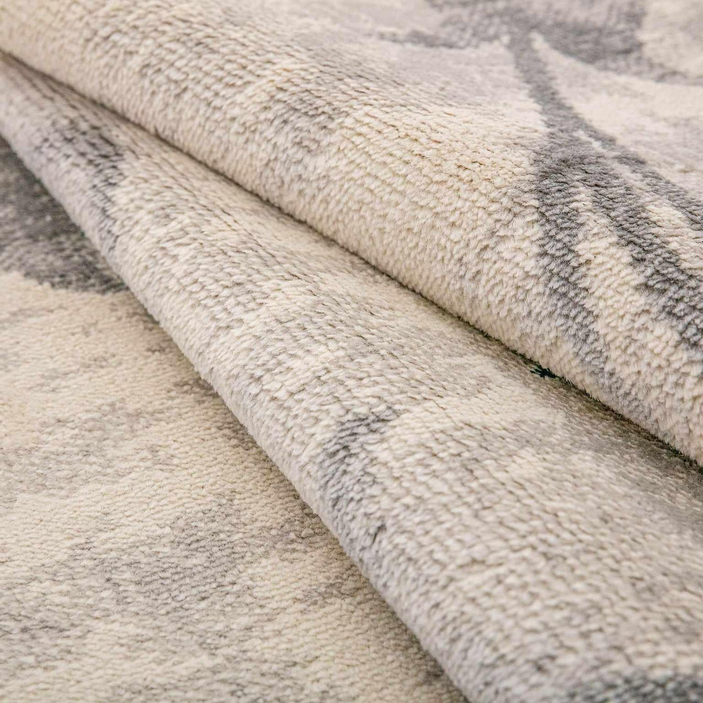 Superior Briony Modern Floral Area Rug - Cobalt Blue