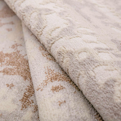 Superior Briony Modern Floral Area Rug - Hazelnut