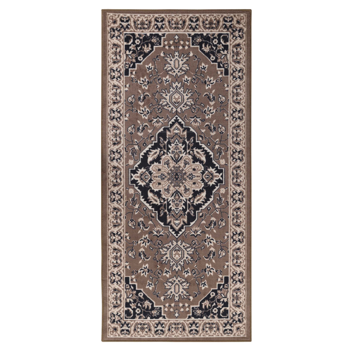 Glendale Traditional Floral Medallion Indoor Area Rug or Runner Rug