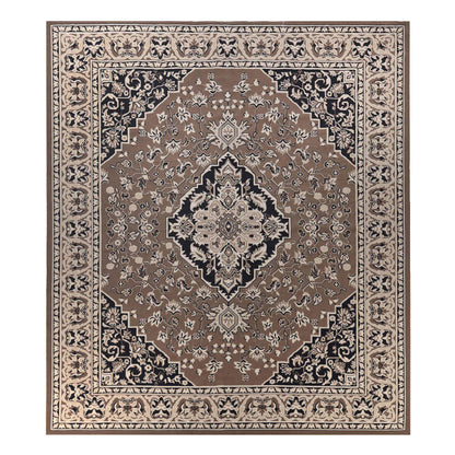 Glendale Traditional Floral Medallion Indoor Area Rug or Runner Rug