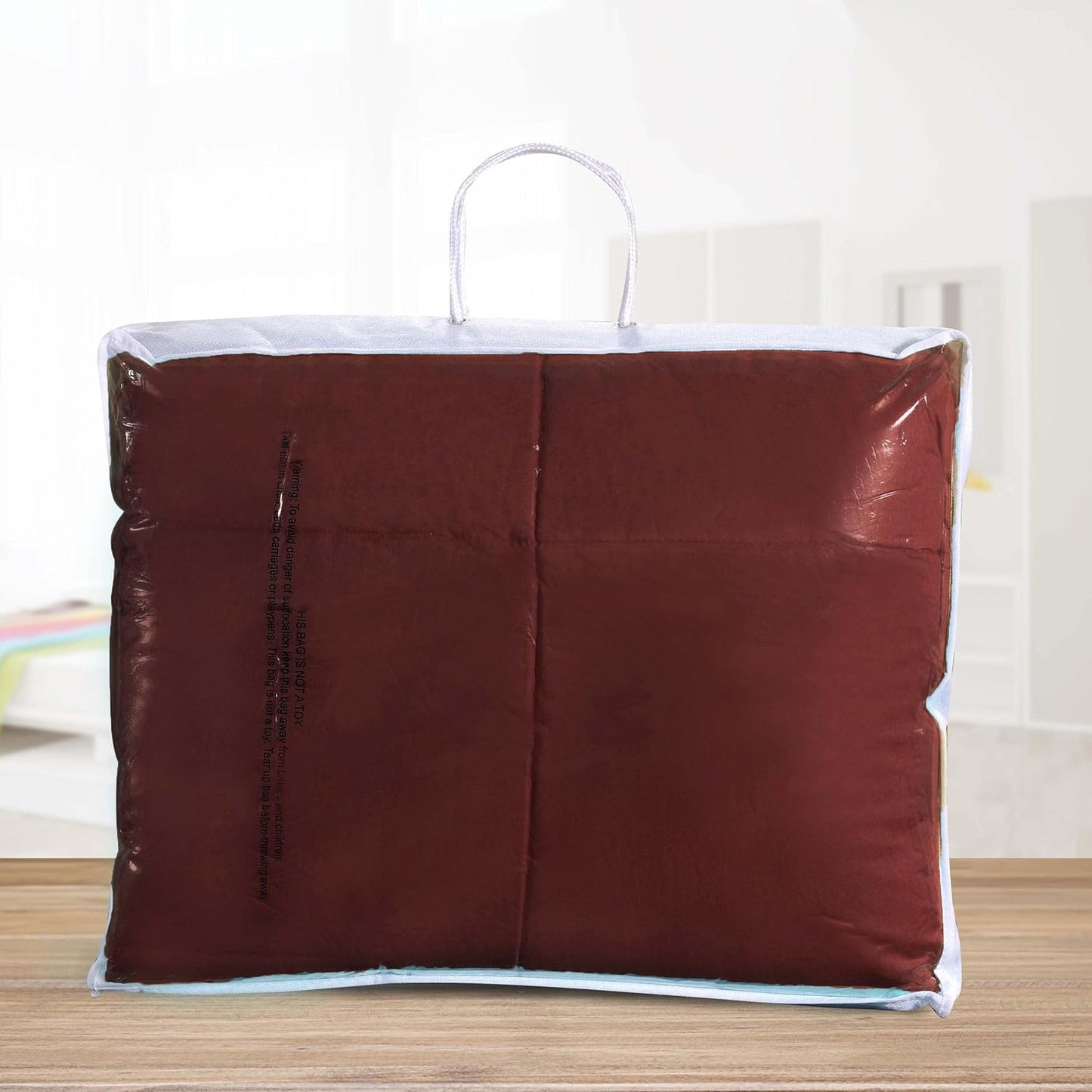 Classic All-Season Reversible Down Alternative Comforter - Burgundy