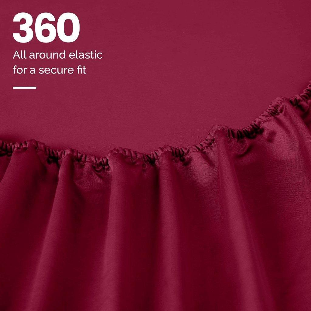 Egyptian Cotton 1200 Thread Count Eco-Friendly Solid Sheet Set