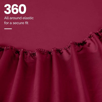 Egyptian Cotton 1200 Thread Count Eco-Friendly Solid Sheet Set