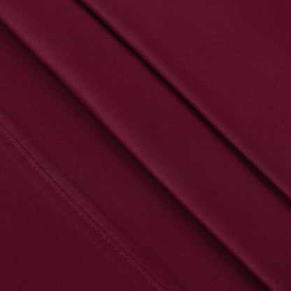 Egyptian Cotton 300 Thread Count Solid Deep Pocket Sheet Set - Burgundy