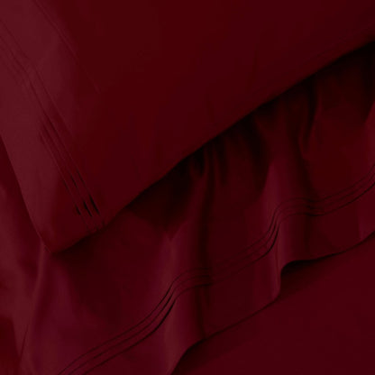 Egyptian Cotton 1000 Thread Count Solid Sheet Set Olympic Queen
