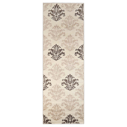 Superior Casper Damask Floral Area Rug - Multi-Color