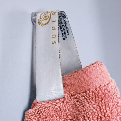 Superior Premium Turkish-Cotton Assorted Towel Set - Coral