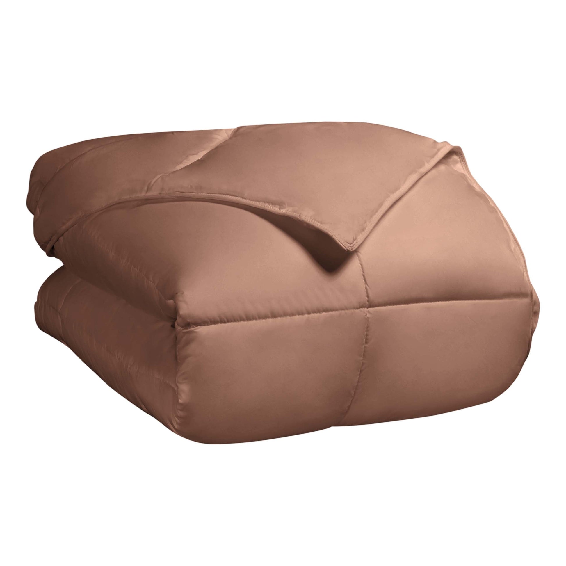 Classic All-Season Reversible Down Alternative Comforter - Camel