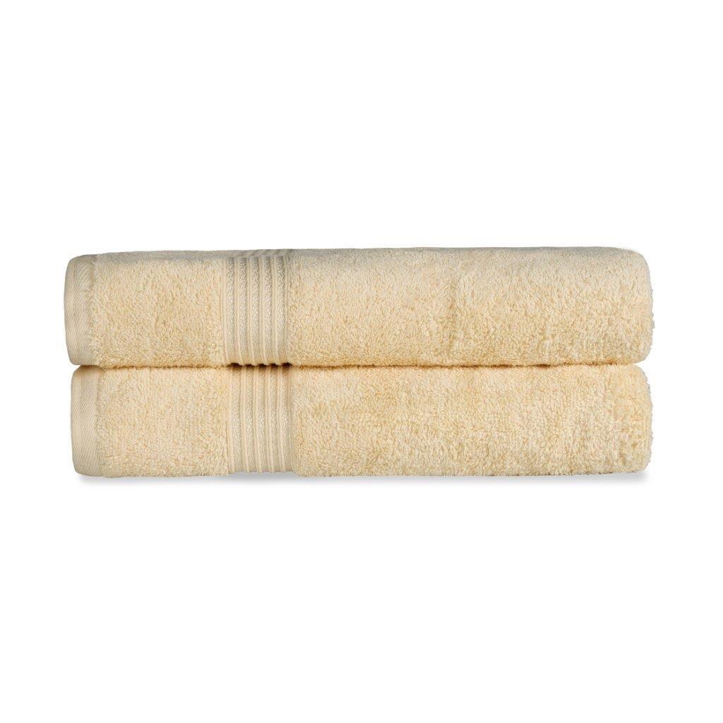 Egyptian Cotton Highly Absorbent Solid Ultra Soft Towel Set Collection