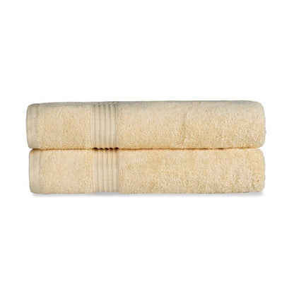 Egyptian Cotton Highly Absorbent Solid Ultra Soft Towel Set Collection