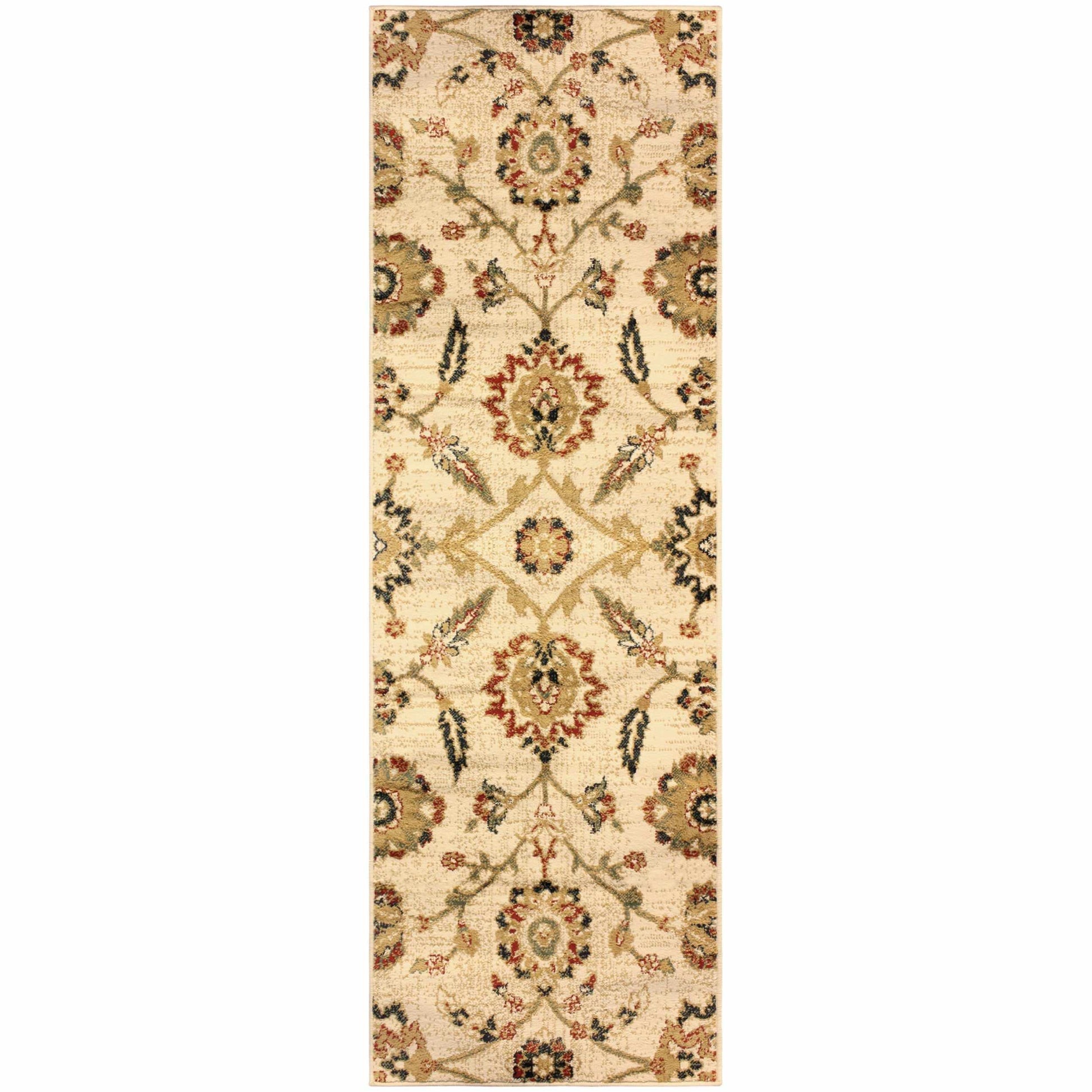  Canterbury Vintage Herati Floral Area Rug