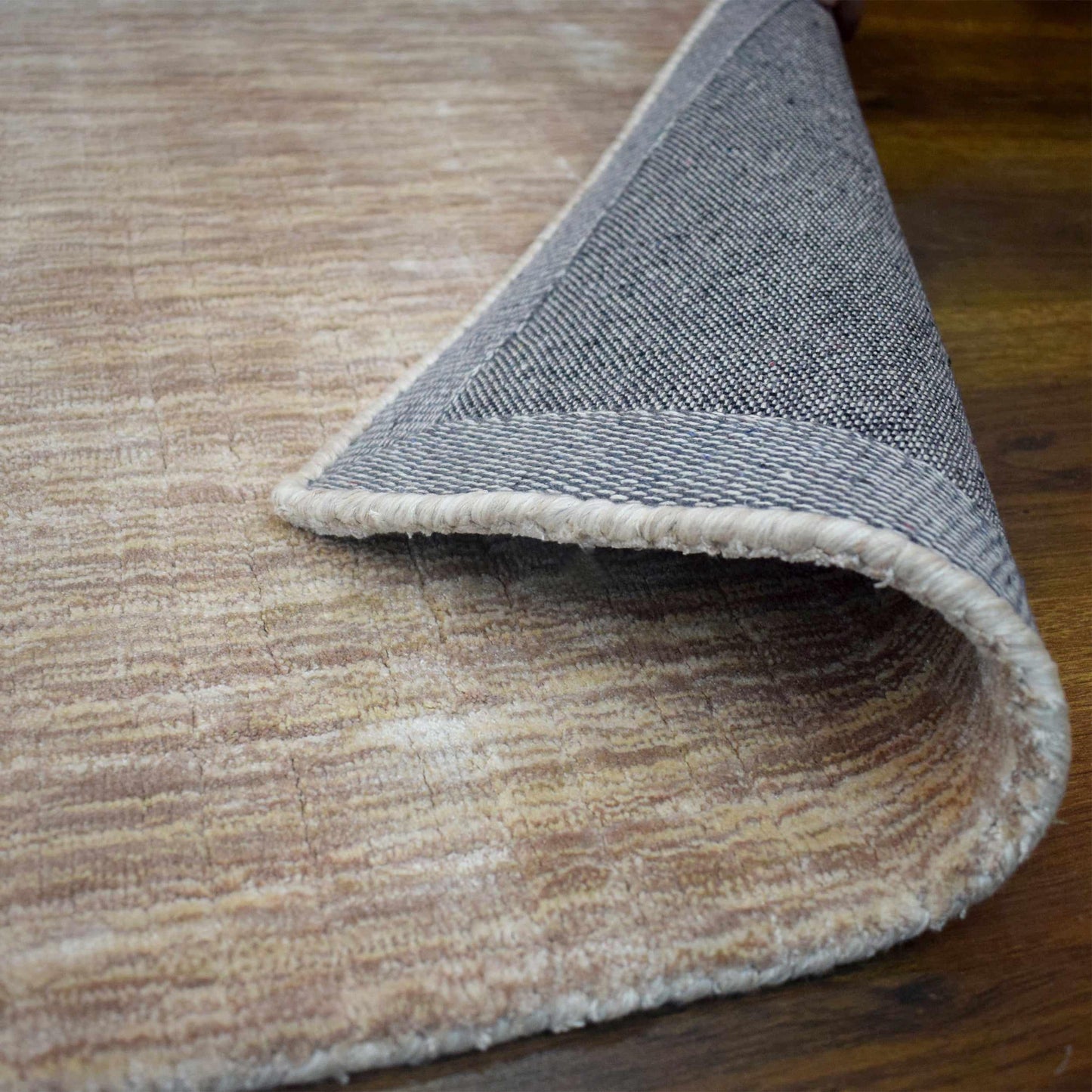 Superior Chalkboard Hand-Woven Viscose Modern Abstract Indoor Area Rug, 5 ft. x 8 ft - Beige