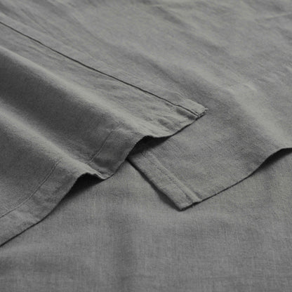 Orion Cotton Linen Blend Garment Washed Deep Pocket Bed Sheet Set