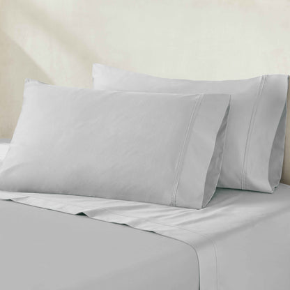 Egyptian Cotton 850 Thread Count Solid Luxury Pillowcases, Set of 2