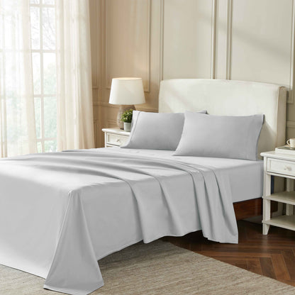 Egyptian Cotton 850 Thread Count Solid Deep Pocket Bed Sheet Set