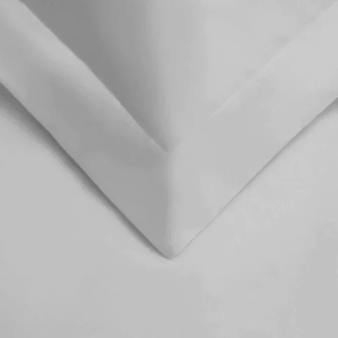 Egyptian Cotton 700 Thread Count Duvet Cover Bedding Set - Chrome