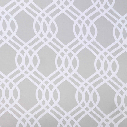 Ribbon Trellis Washable Room Darkening Blackout Curtains, Set of 2