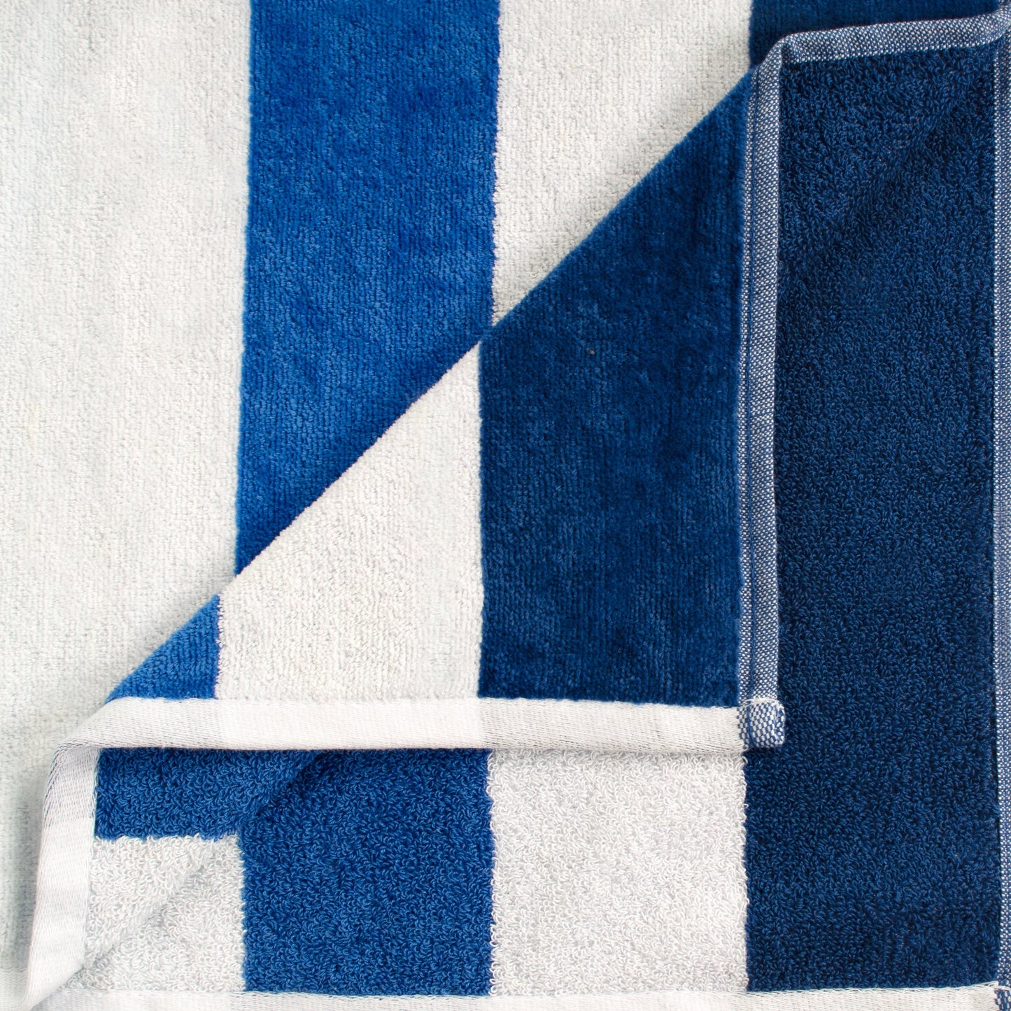 Coastal Blues Cotton Oversized 4 Piece Beach Towel Set