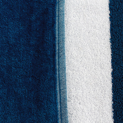 Coastal Blues Cotton Oversized 4 Piece Beach Towel Set