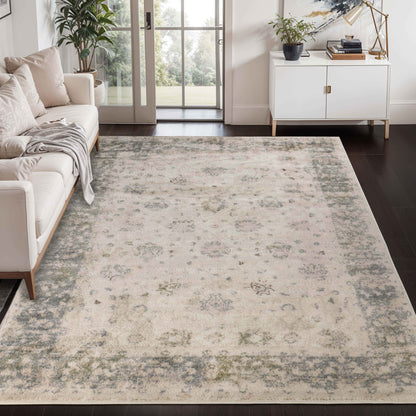 Coventry Distressed Vintage Indoor Area Rug Or Runner Rug