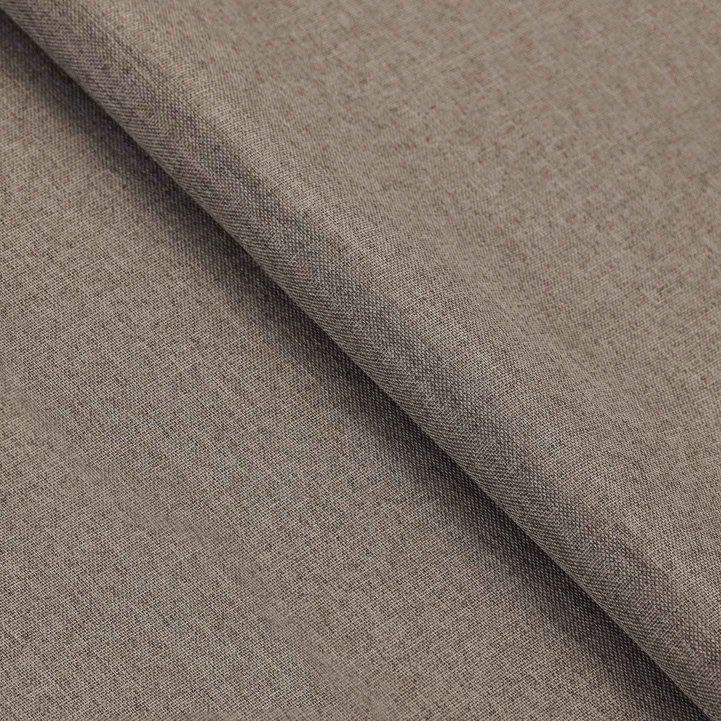 Linen Pattern Room Darkening Blackout Curtain Panel Set