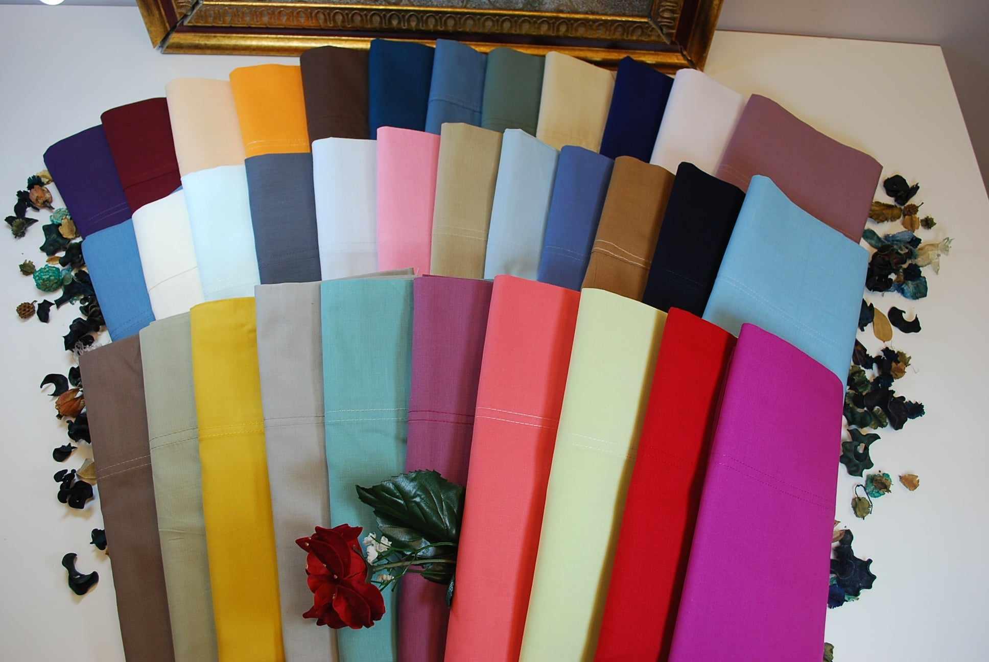 Cotton 15 Inch Drop Bed Skirt - Light Green