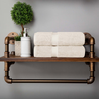Madison Egyptian Cotton Pile Heavyweight 2 Piece Bath Towel Set