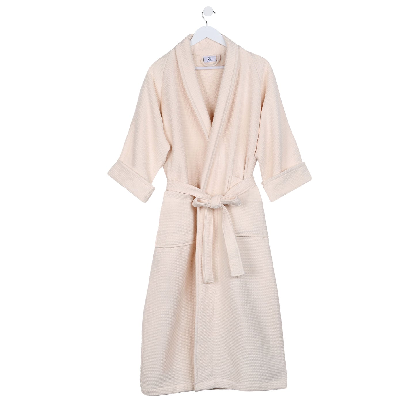 Waffle Weave Cotton Soft Lightweight Oversized Unisex Adult Bath Robe