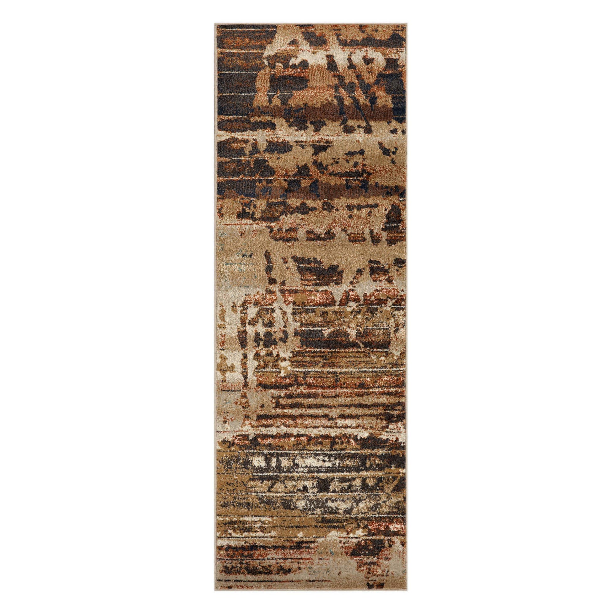Damara Splatter Abstract Indoor Area Rug or Runner Rug