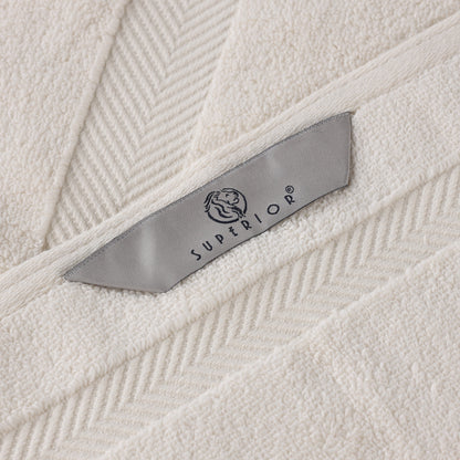 Zero Twist Cotton Ultra-Soft Absorbent Assorted - Ivory