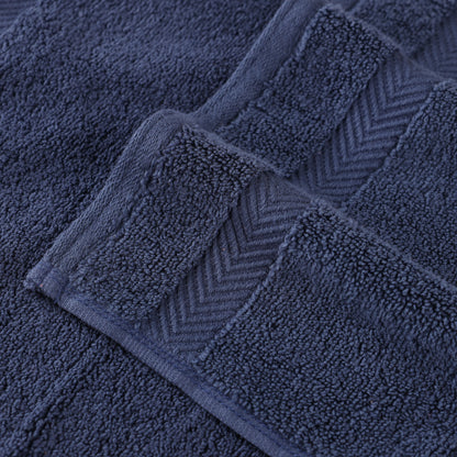 Zero Twist Cotton Ultra-Soft Absorbent Assorted - Midnight Blue
