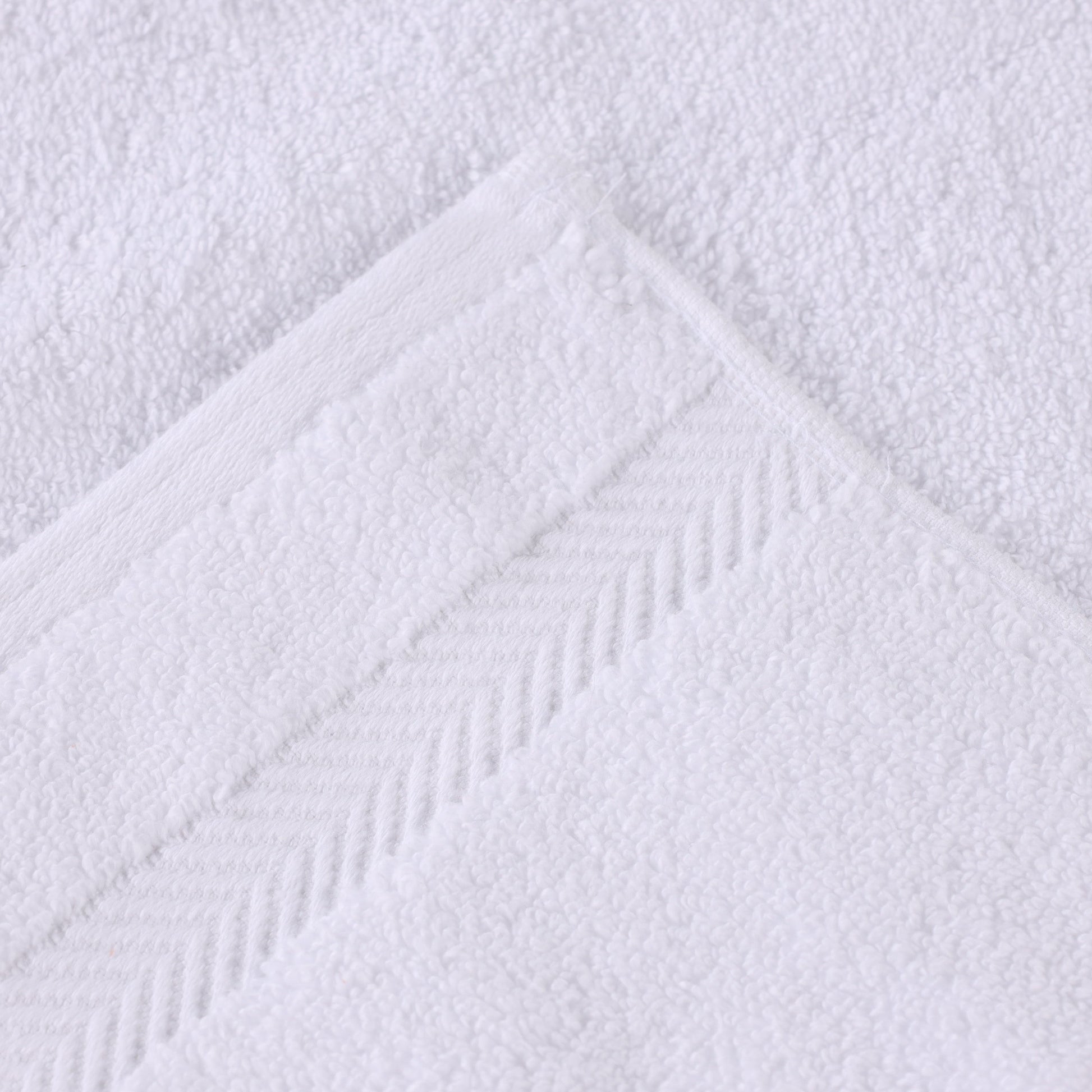 Zero Twist Cotton Ultra-Soft Absorbent Assorted - White