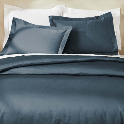 Egyptian Cotton 850 Thread Count Solid Luxury 3 Piece Duvet Cover Set