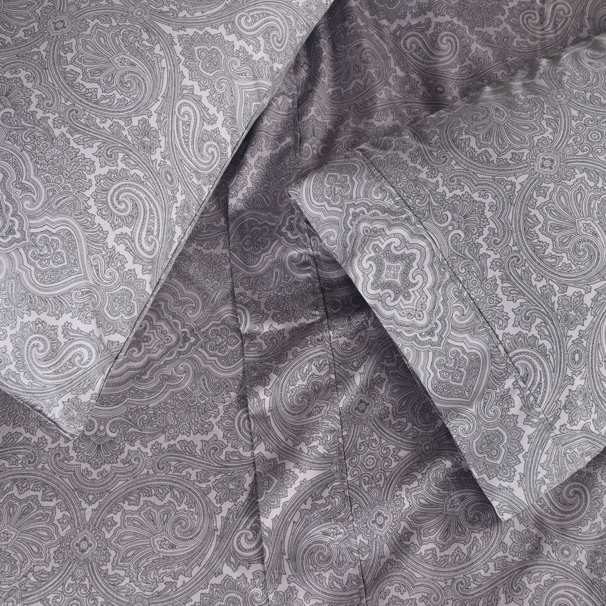 Italian Paisley 600 Thread Count Cotton Blend Deep Pocket Sheet Set - DarkGray