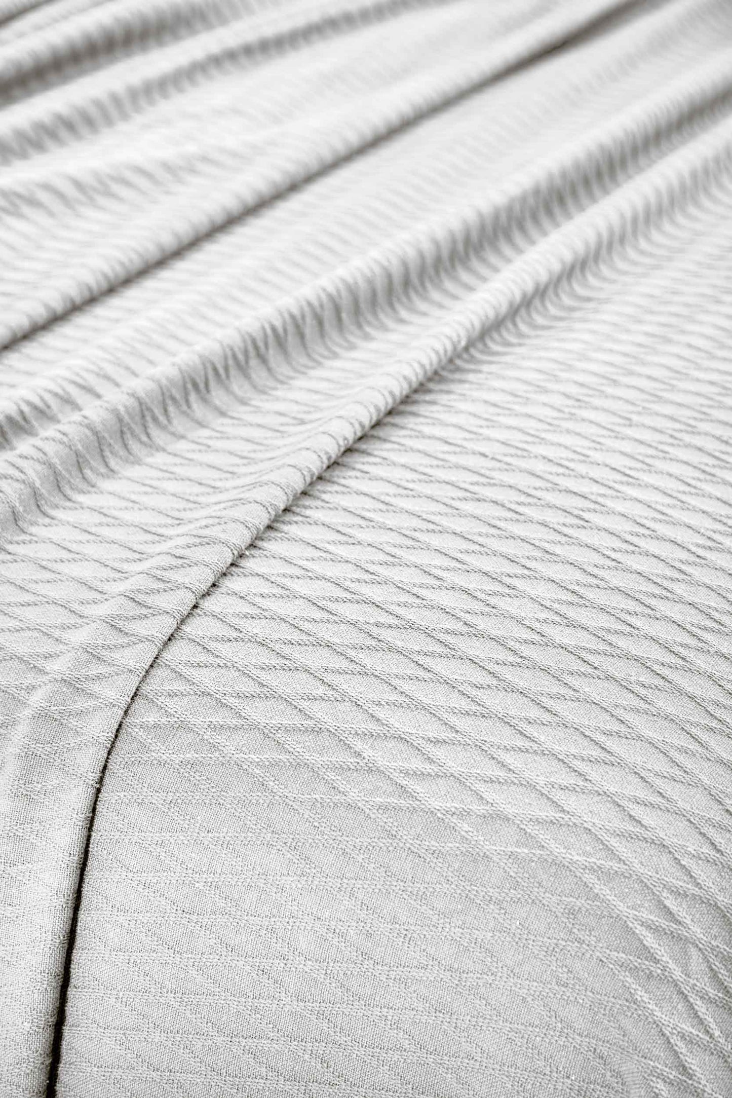 Diamond All-Season Cotton Blanket - Platinum