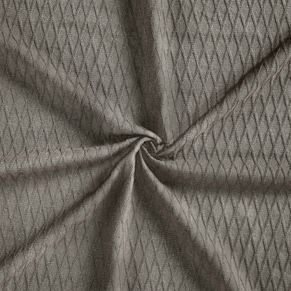 Diamond All-Season Cotton Blanket - Grey