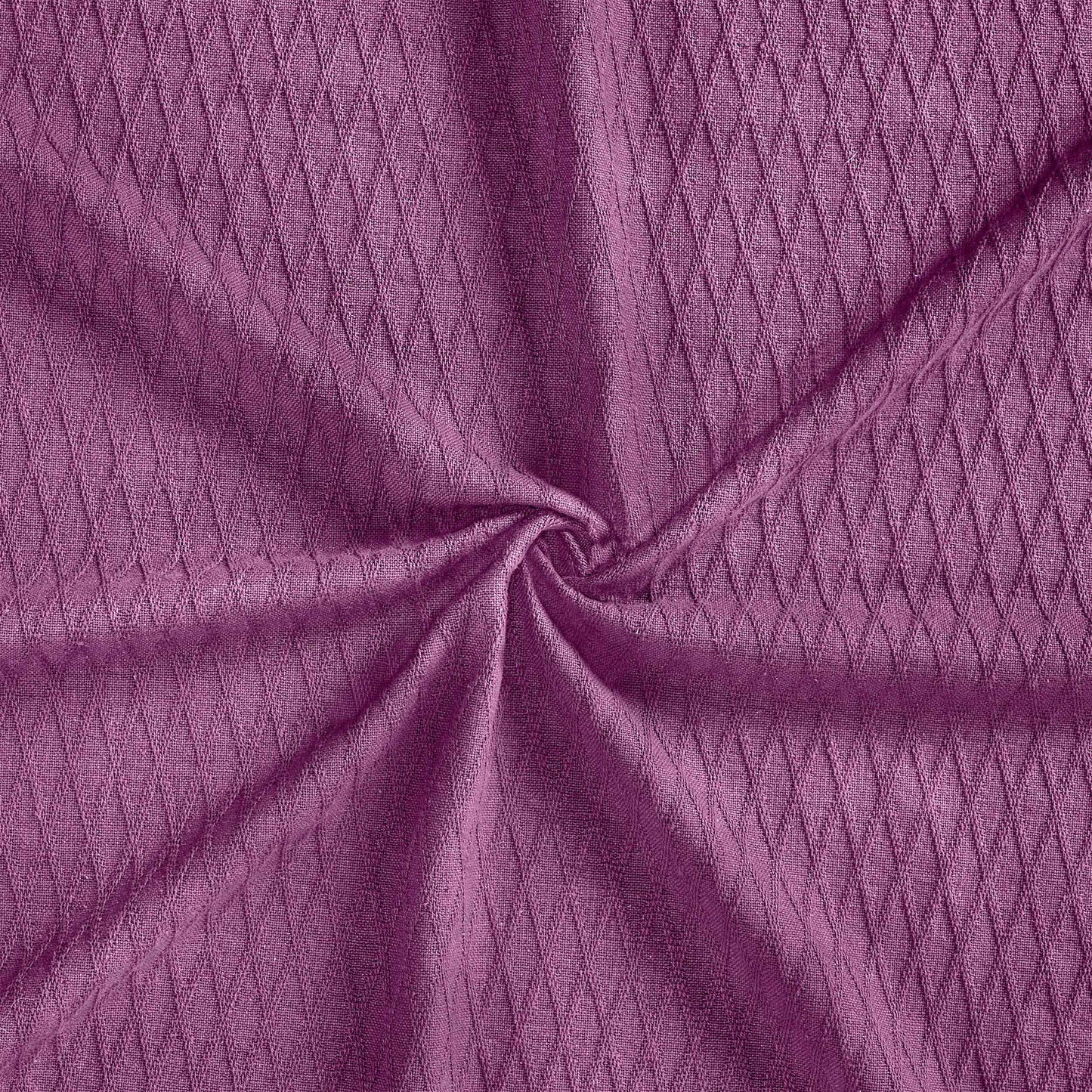 Diamond All-Season Cotton Blanket - Purple