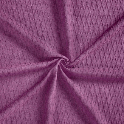 Diamond All-Season Cotton Blanket - Purple