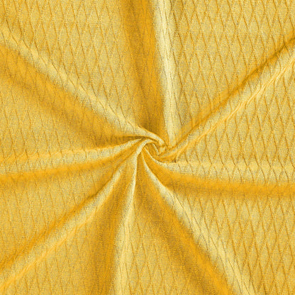 Diamond All-Season Cotton Blanket - Yellow