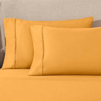 Egyptian Cotton 1200 Thread Count Eco-Friendly Solid Sheet Set