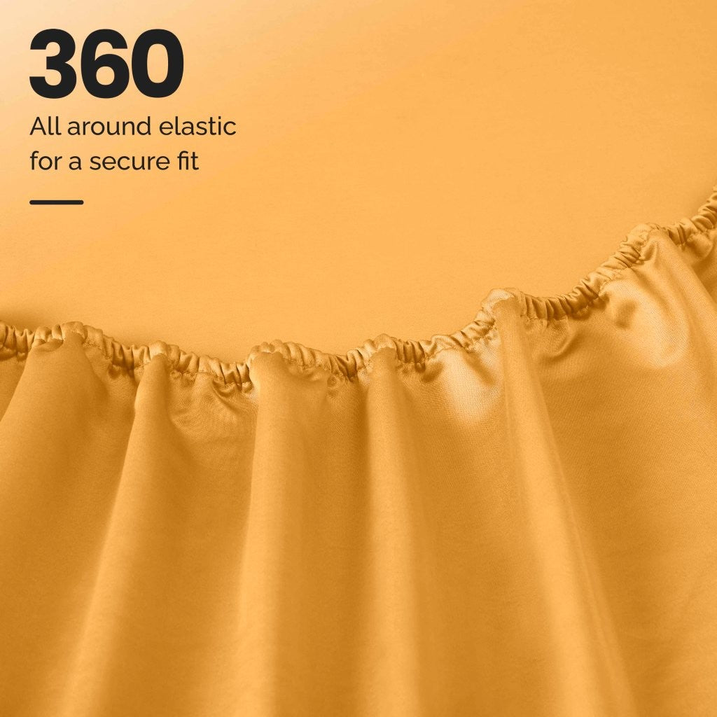 Egyptian Cotton 1200 Thread Count Eco-Friendly Solid Sheet Set