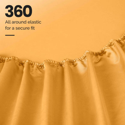 Egyptian Cotton 1200 Thread Count Eco-Friendly Solid Sheet Set