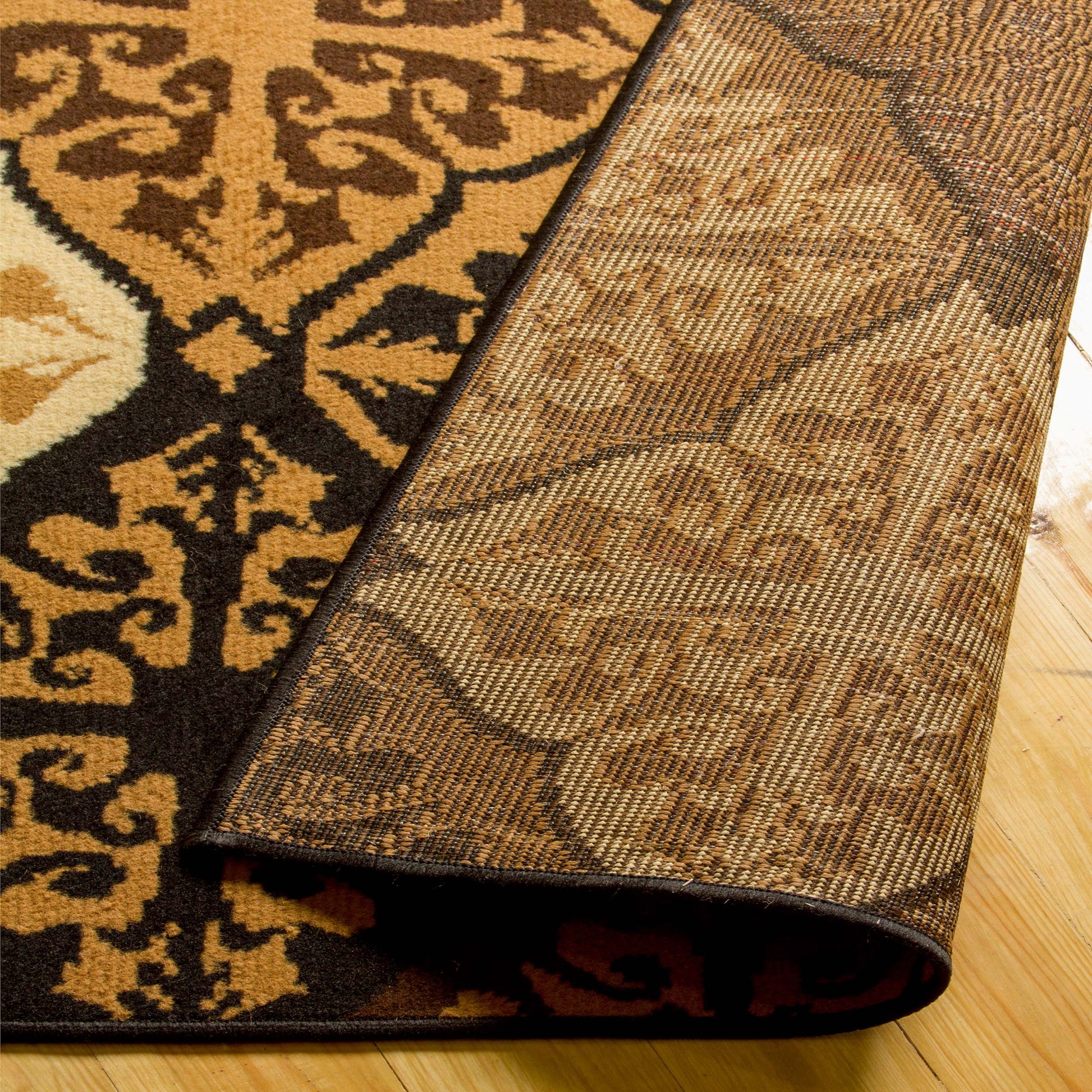 Duncan Contemporary Geometric Diamonds Indoor Area Rug - Camel