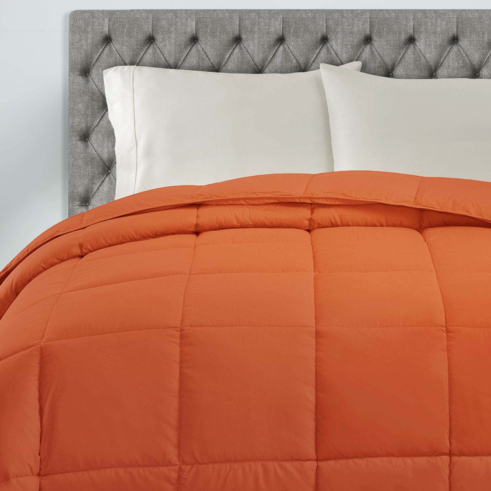 Classic All-Season Reversible Down Alternative Comforter - DustyOrange